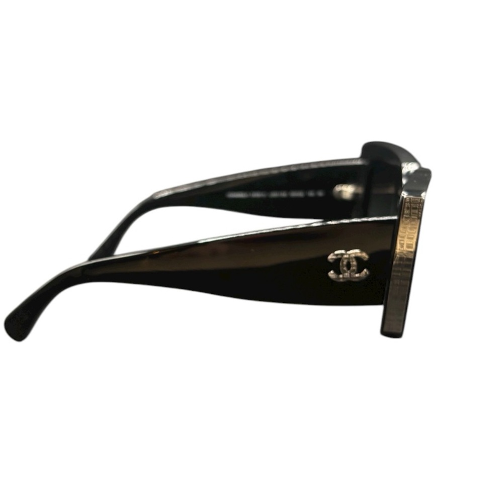 Chanel Black Oversized Sunglasses - 5332-A - Picture 5 of 9